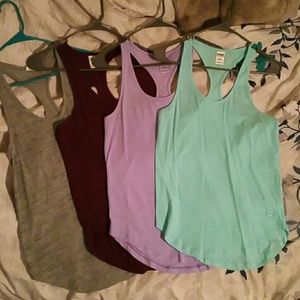 PINK tank tops